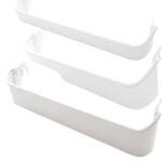 Top + Middle + Bottom Door Bin Compatible with Refrigerator 240337901 240338101