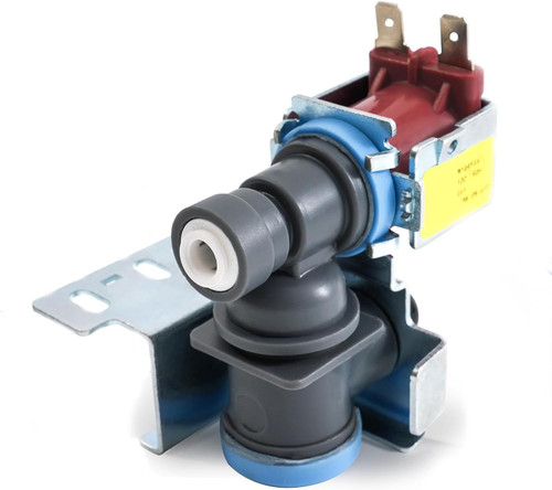 61CdK7J-plL._AC_SL1500___50403.1753923122.jpg Icemaker Water Valve Compatible with Whirlpool Refrigerator W10498976 - Image 1