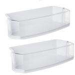 Right Bottom Door Bin Compatible with LG Refrigerator AAP73631602 ( 2 Pack )