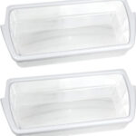 Door Shelf Bin Compatible with Whirlpool Refrigerator W10321304 ( 2 PCs )