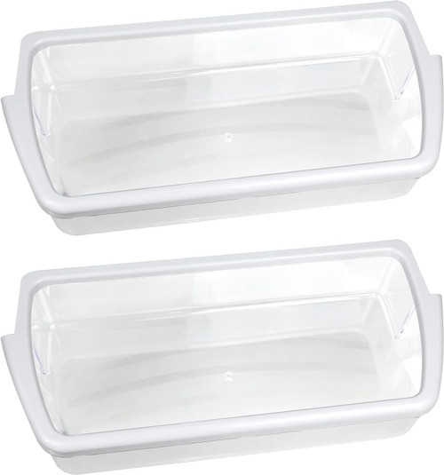 61K7A6jGL-L._AC_SL1500___89323.1715285284.jpg Door Shelf Bin Compatible with Whirlpool Refrigerator W10321304 ( 2 PCs ) - Image 1