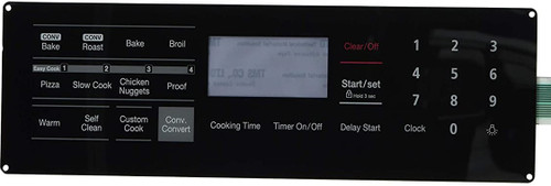 61PeC41bykL._AC_SL1500___62995.1713597083.jpg Switch Membrane Compatible with Samsung Range Oven DG34-00018A Pc 200-7 - Image 1