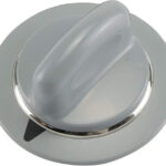 Timer Knob Gray Compatible with GE Dryer WE01X20376 AP5805161