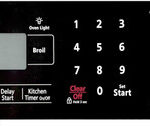 Membrane Switch Replace Compatible with Samsung Range Oven DG34-00014A