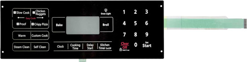 61y51vOLZXL._AC_SL1500_1__69821.1720364849.jpg Membrane Switch Replace Compatible with Samsung Range Oven DG34-00014A - Image 1