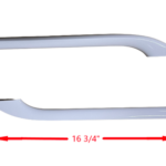 ( Metal ) Unbreakable Handle Compatible with Frigidaire Refrigerator 5304486359
