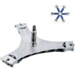 Flange Shaft Compatible with Samsung Washer DC97-16509B DC60-00096A ( 6 Screws )