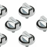 Control Knob Compatible with Whirlpool Range W10284885 G7CG3064XB00 ( 6 PCs )